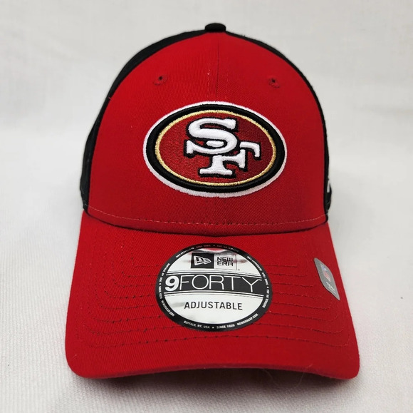 New Era San Francisco 49ers Curved Bill Adjustable Snapback Hat. - Picture 1 of 6